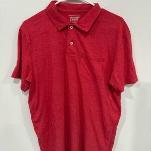 Old Navy Red Men's Shirt